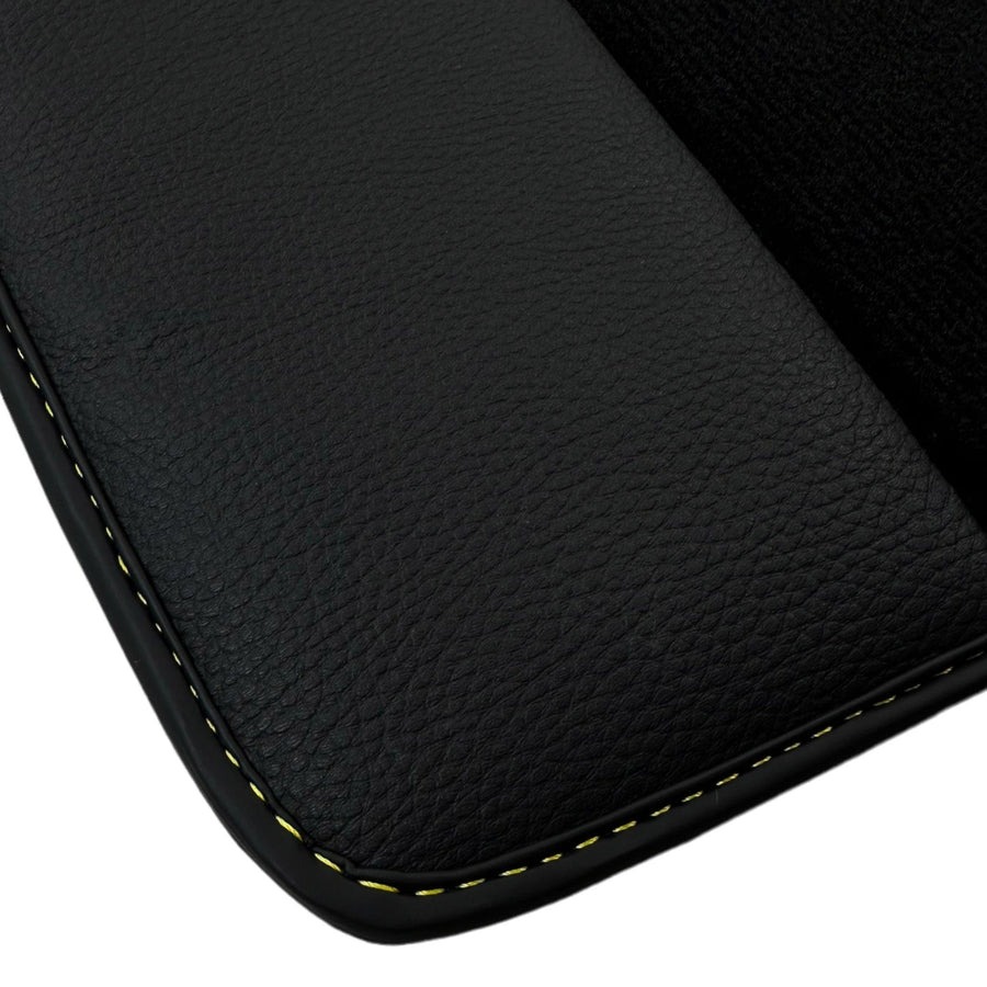 Black Floor Mats For BMW X1 Series E84 | Fighter Jet Edition - AutoWin