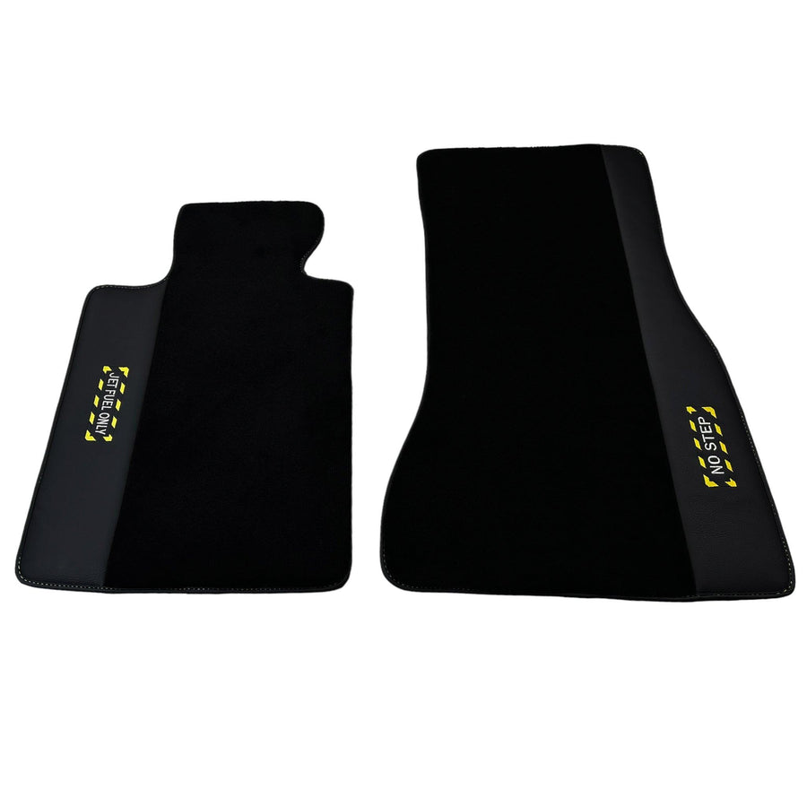 Black Floor Mats For BMW X3 Series F25 | Fighter Jet Edition - AutoWin