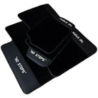 Black Floor Mats For BMW X3 Series G01 No Steps Edition - AutoWin