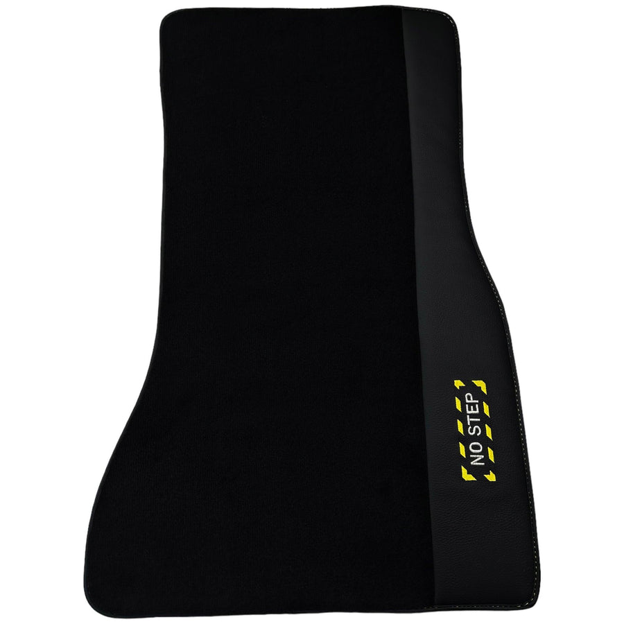 Black Floor Mats For BMW X4 Series G02 | Fighter Jet Edition - AutoWin