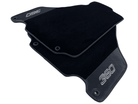 Black Floor Mats For Ferrari 360 Modena 1999-2005 With Carbon Fiber Leather - AutoWin
