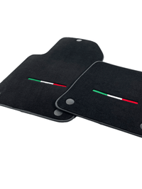 Black Floor Mats For Ferrari 599 Coupe 2006-2012 Italian Edition - AutoWin