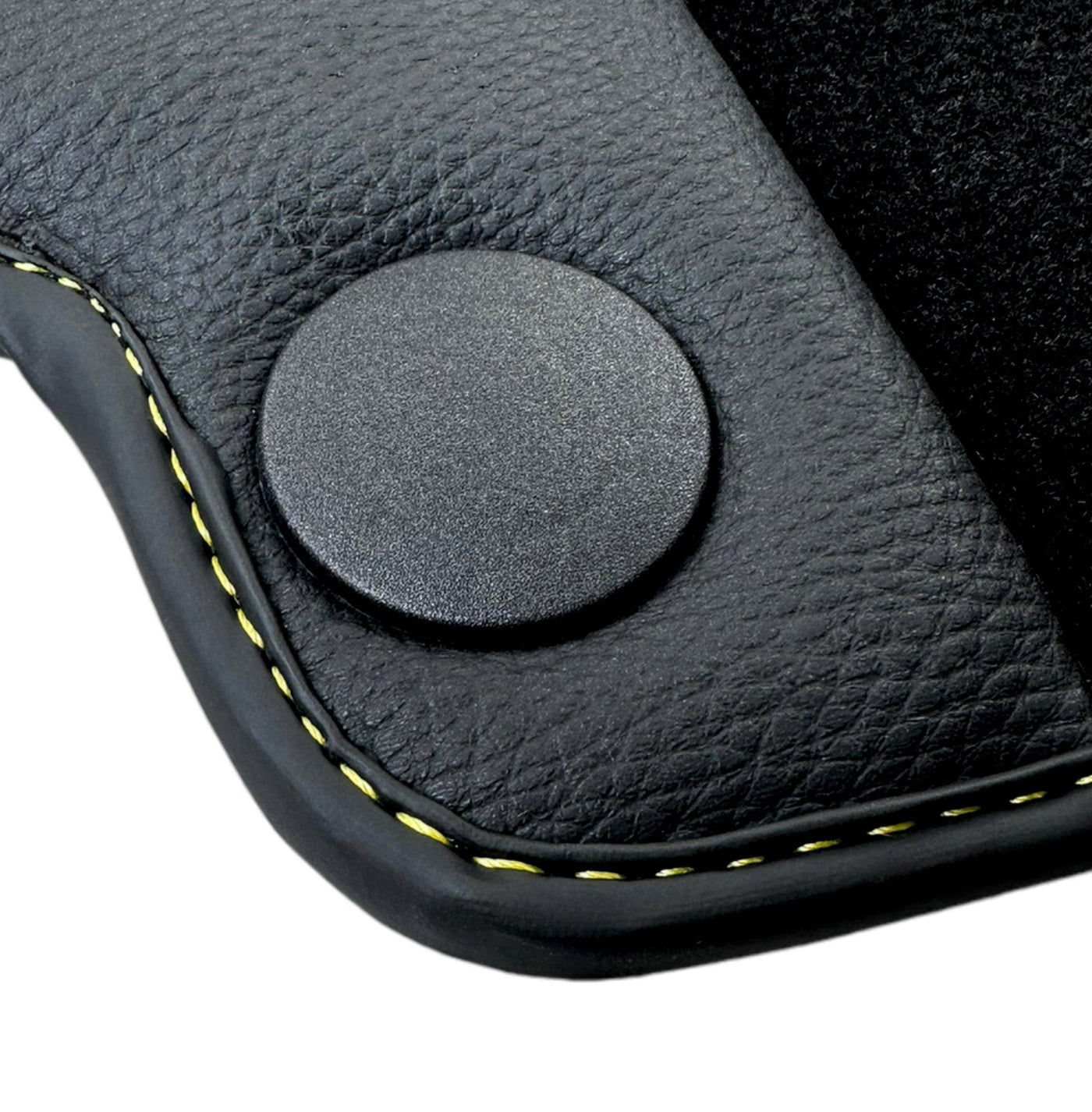 Black Floor Mats For Mercedes Benz C-Class A205 Convertible (2016-2018) | Fighter Jet Edition - AutoWin