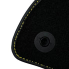 Black Floor Mats For Mercedes Benz CLS-Class X218 Shooting Brake (2012-2014) | Fighter Jet Edition - AutoWin