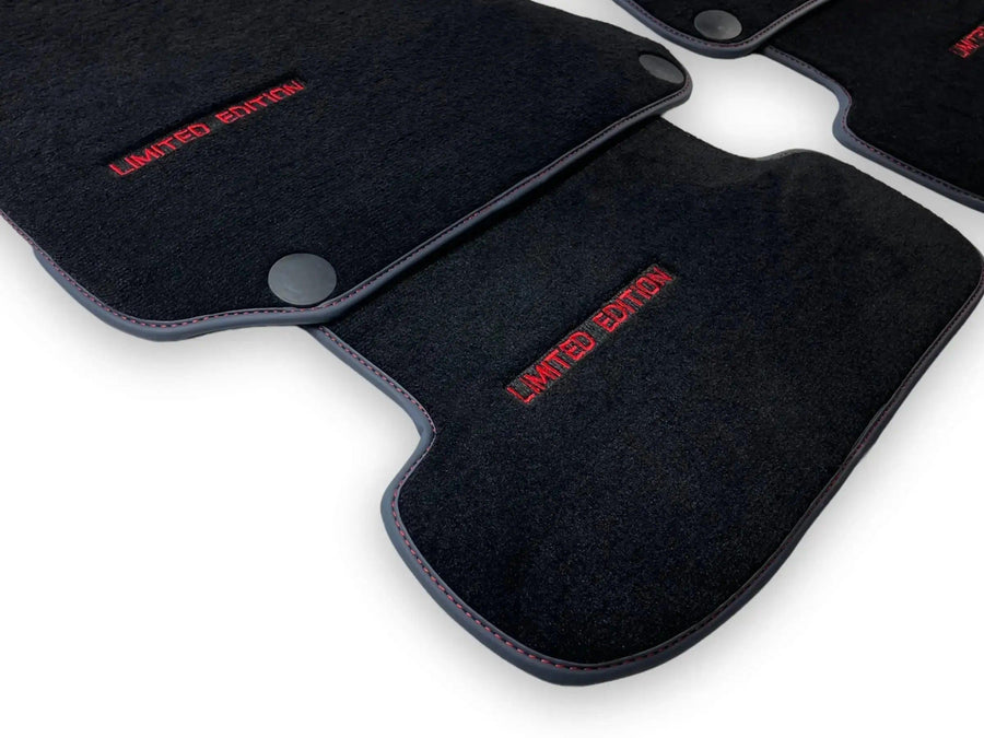 Black Floor Mats For Mercedes Benz E-Class S213 All Terrain (2020-2023) | AutoWin Edition - AutoWin
