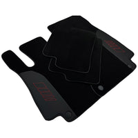 Black Floor Mats For Mercedes Benz E-Class W213 Sedan (2020-2023) | AutoWin Edition - AutoWin