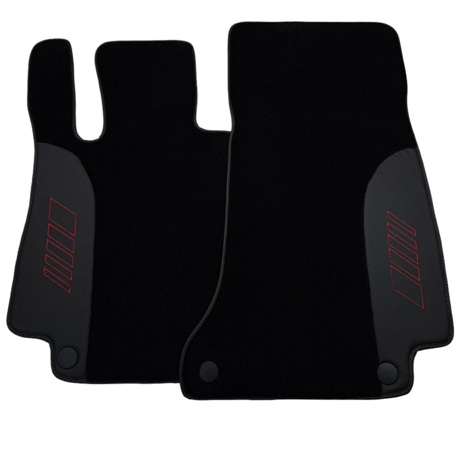 Black Floor Mats For Mercedes Benz E-Class W214 Sedan (2023-2024) | AutoWin Edition - AutoWin