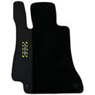 Black Floor Mats For Mercedes Benz EQC-Class N293 (2019-2023) | Fighter Jet Edition - AutoWin