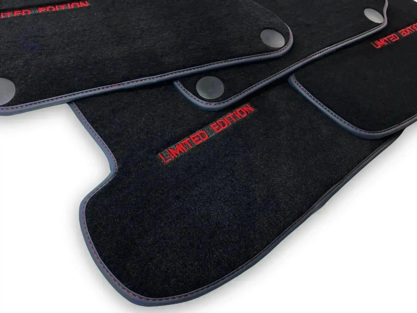Black Floor Mats For Mercedes Benz GLK-Class X204 (2008-2012) | AutoWin Edition - AutoWin