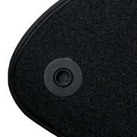 Black Luxury Floor Mats For Mercedes Benz A-Class W177 Hatchback Hybrid (2019-2023) | ER56 Design - AutoWin