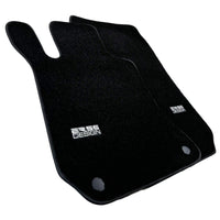 Black Luxury Floor Mats For Mercedes Benz C-Class W203 Sedan (2000-2007) | ER56 Design - AutoWin