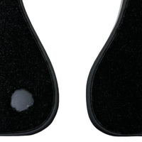 Black Luxury Floor Mats For Mercedes Benz E-Class W211 Sedan (2002-2009) | ER56 Design - AutoWin