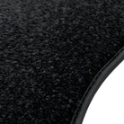 Black Luxury Floor Mats For Mercedes Benz S-Class W126 (1979-1991) | ER56 Design - AutoWin