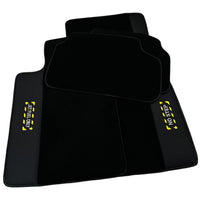 Black Mats For BMW 7 Series E38 Long | Fighter Jet Edition - AutoWin