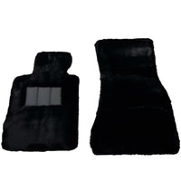 Black Sheepskin Floor Floor Mats For BMW 3 Series G20 - AutoWin