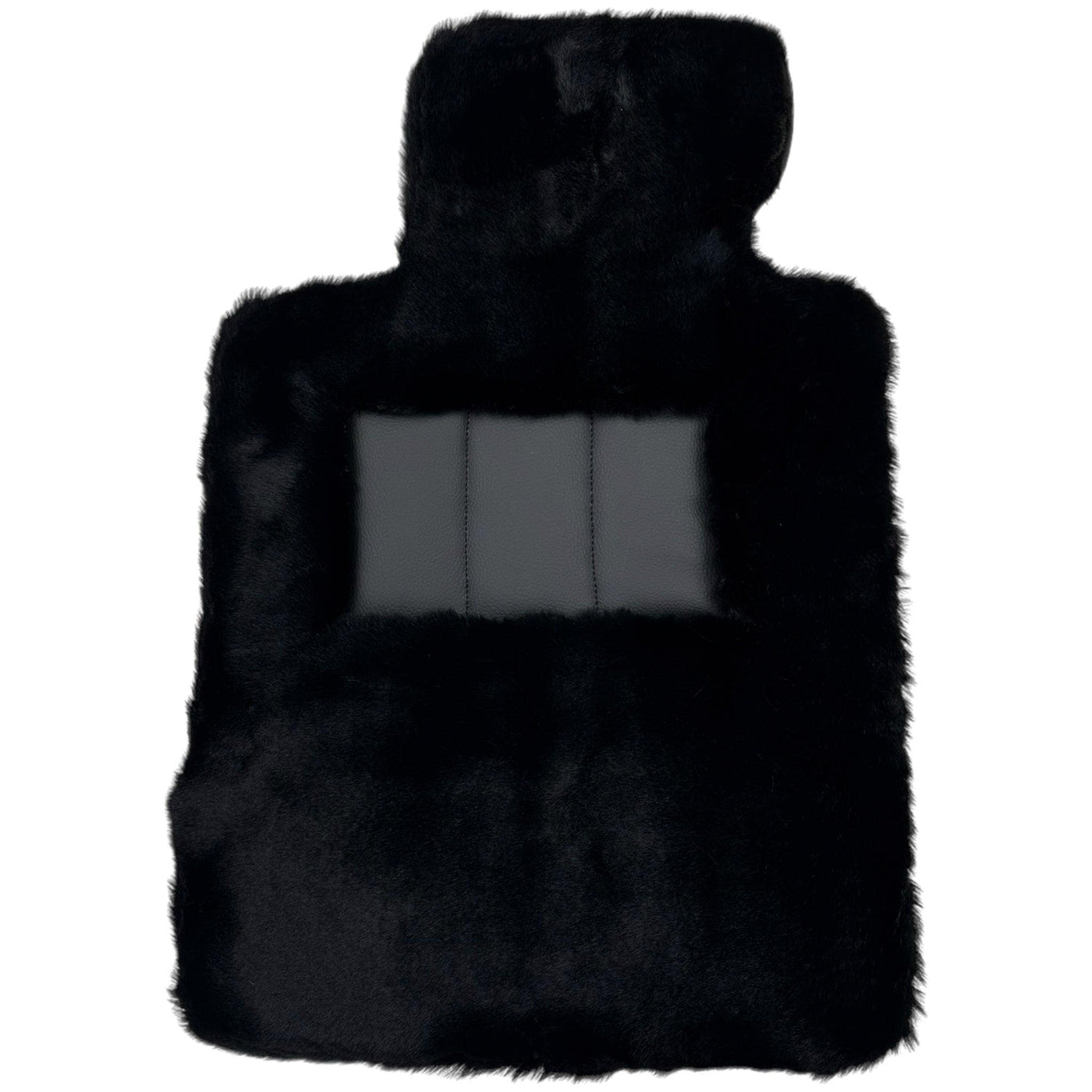 Black Sheepskin Floor Floor Mats For BMW M3 F80 Series - AutoWin