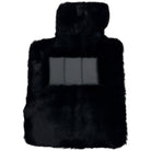 Black Sheepskin Floor Floor Mats For BMW X5 Series F15 - AutoWin