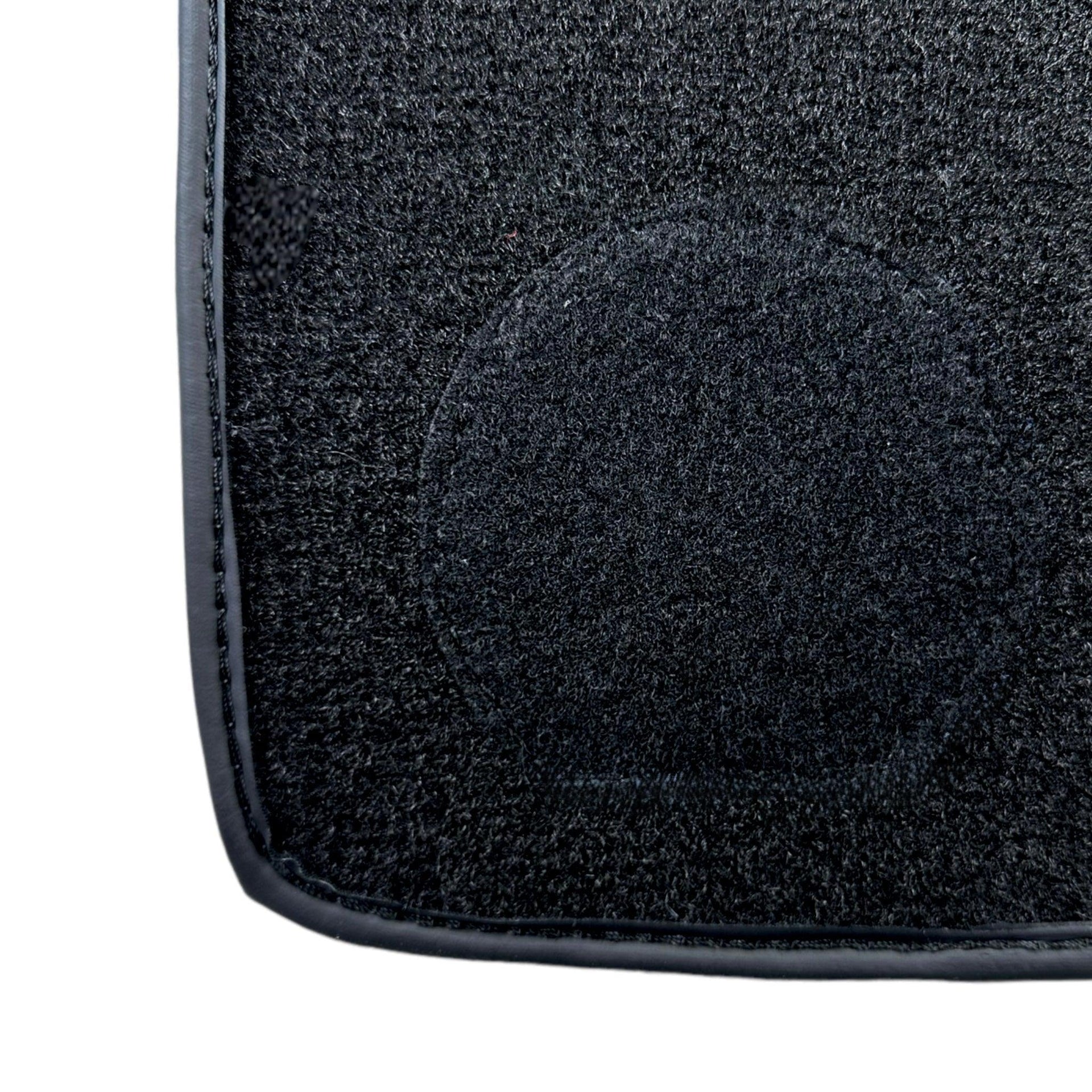 Black Sheepskin Floor Mats For BMW M3 E36 No Steps Edition - AutoWin