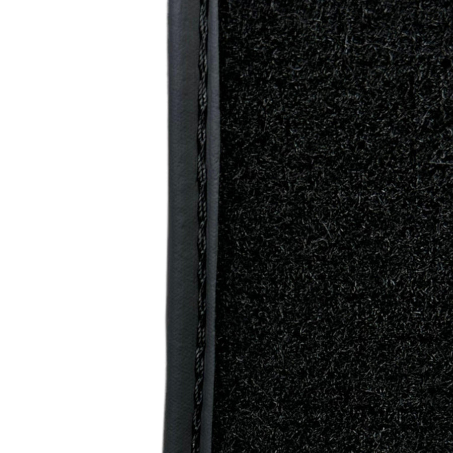Black Sheepskin Floor Mats For BMW X5M F95 SUV No Steps Edition - AutoWin