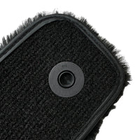 Black Sheepskin Floor Mats For Mercedes Benz CLA-Class C118 Coupe (2019-2023) | ER56 Design - AutoWin