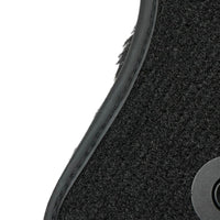 Black Sheepskin Floor Mats For Mercedes Benz M-Class W166 (2011-2015) | ER56 Design - AutoWin