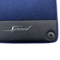 Blue Floor Mats For Bentley Flying Spur (2013-2019) with Leather - AutoWin