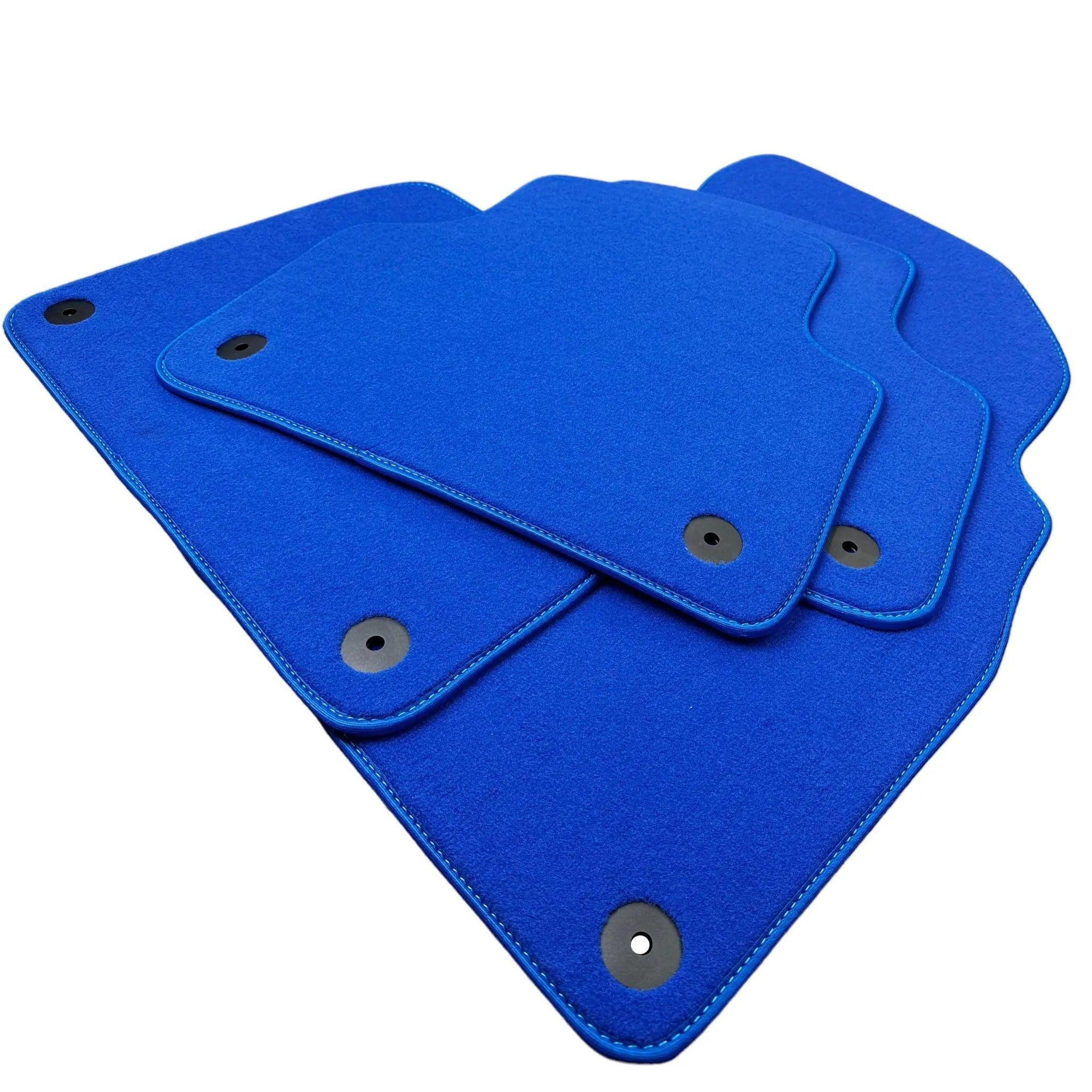 Blue Floor Mats For Bentley Mulsanne (2010-2020) - AutoWin