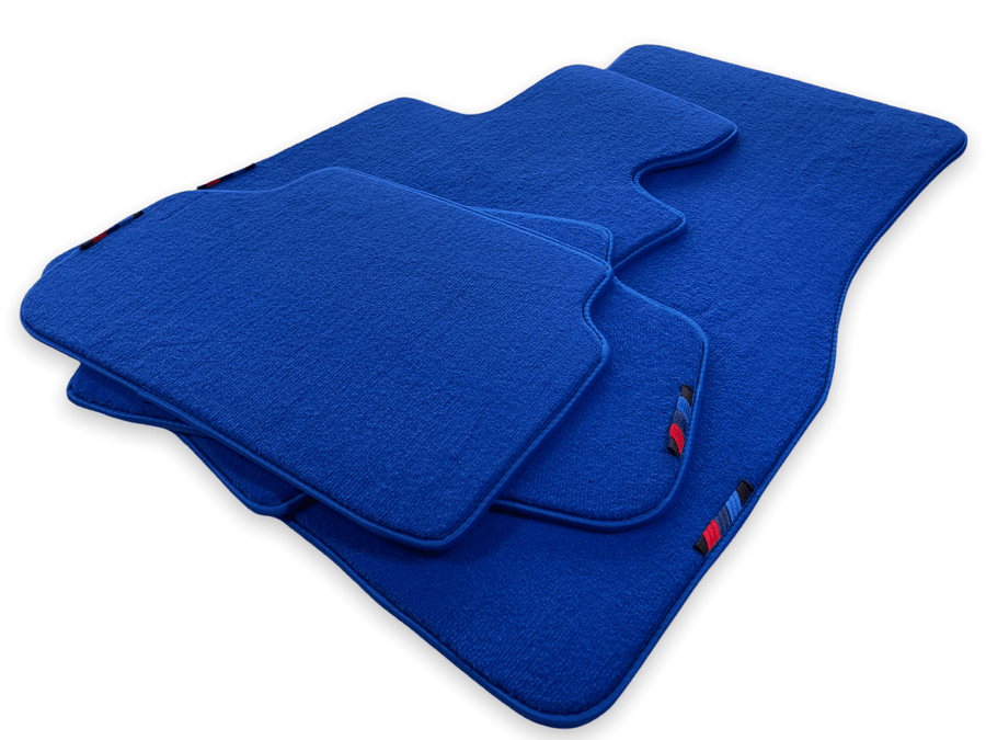 Blue Floor Mats For BMW X3 Series F25 With M Package - AutoWin