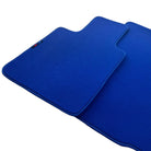 Blue Floor Mats For BMW Z4 Series E85 Convertible (2003-2008) With M Package - AutoWin