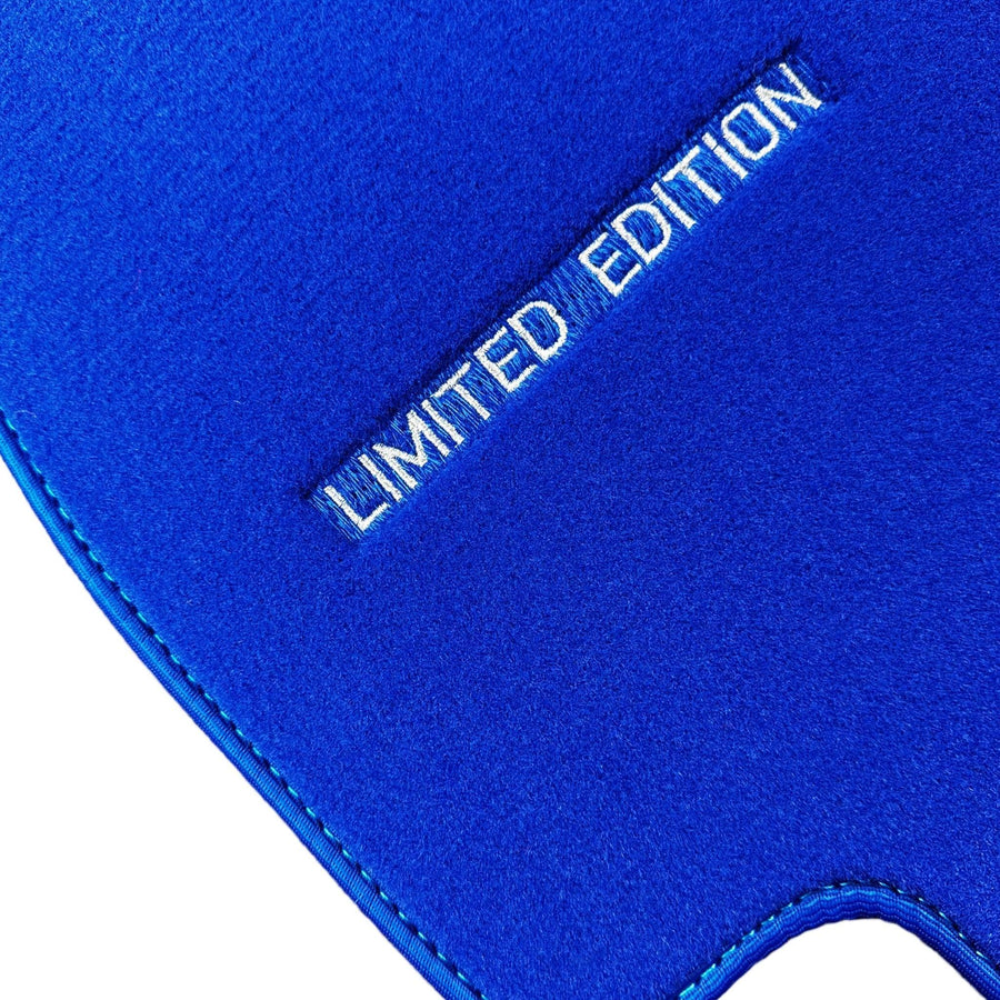Blue Floor Mats For Mercedes Benz C-Class W206 Sedan (2021-2023) Hybrid| Limited Edition - AutoWin