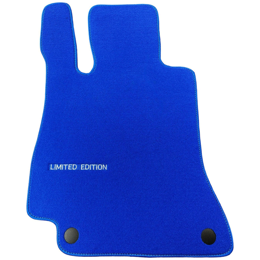 Blue Floor Mats For Mercedes Benz CL-Class C215 Coupe (1999-2006) | Limited Edition - AutoWin