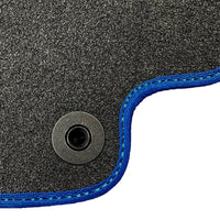 Blue Floor Mats For Mercedes Benz E-Class W210 Sedan 4Matic (1995-2002) | Limited Edition - AutoWin