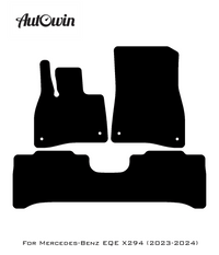 Blue Floor Mats For Mercedes Benz EQE-Class X294 (2023-2024) | Limited Edition - AutoWin
