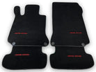 Blue Floor Mats For Mercedes Benz GLK-Class X204 (2012-2015) | Limited Edition - AutoWin