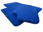 Blue Mats For BMW 3 Series E46 4-door Sedan With M Package - AutoWin
