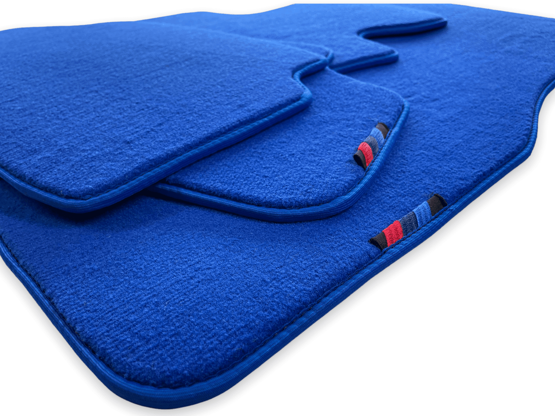 Blue Mats For BMW 3 Series E46 Convertible With M Package - AutoWin