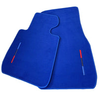 Blue Mats For BMW 3 Series E46 Convertible With M Package - AutoWin