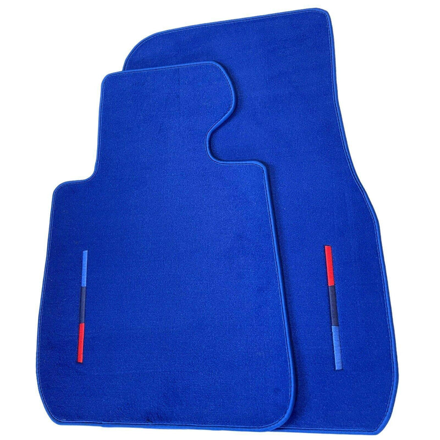 Blue Mats For BMW 3 Series E46 Convertible With M Package - AutoWin