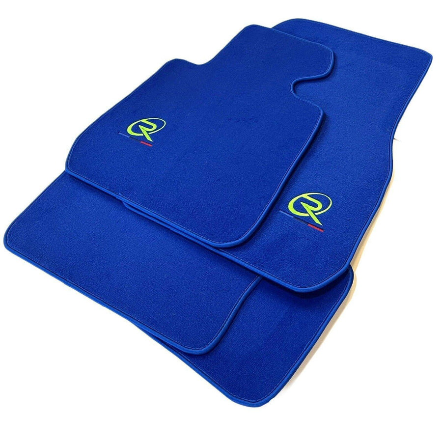 Blue Mats For BMW 6 Series F13 2-door Coupe Tailored Set Perfect Fit - AutoWin
