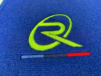 Blue Mats For BMW M3 E30 Tailored Set Perfect Fit - AutoWin