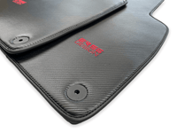 Carbon Fiber Leather Floor Mats for Audi R8 2015-2023 ER56 Design - AutoWin