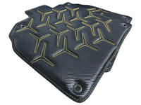 Carbon Leather Floor Mats for Lamborghini Aventador SV - AutoWin