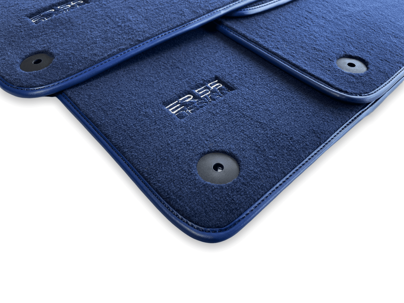 Dark Blue Floor Mats for Audi A2 2000-2005 8Z | ER56 Design - AutoWin