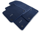 Dark Blue Floor Mats for Audi A4 - B8 Allroad Quattro (2008-2015) | ER56 Design - AutoWin