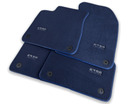 Dark Blue Floor Mats for Audi A6 - C5 Sedan Facelift (2002-2004) | ER56 Design - AutoWin