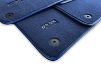 Dark Blue Floor Mats for Audi A6 - C5 Sedan Facelift (2002-2004) | ER56 Design - AutoWin