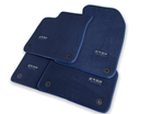 Dark Blue Floor Mats for Audi A6 - C6 Avant Long (2004-2008) | ER56 Design - AutoWin