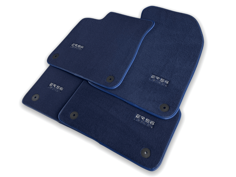 Dark Blue Floor Mats for Audi Q4 E-tron Sportback (2021-2024) | ER56 Design - AutoWin