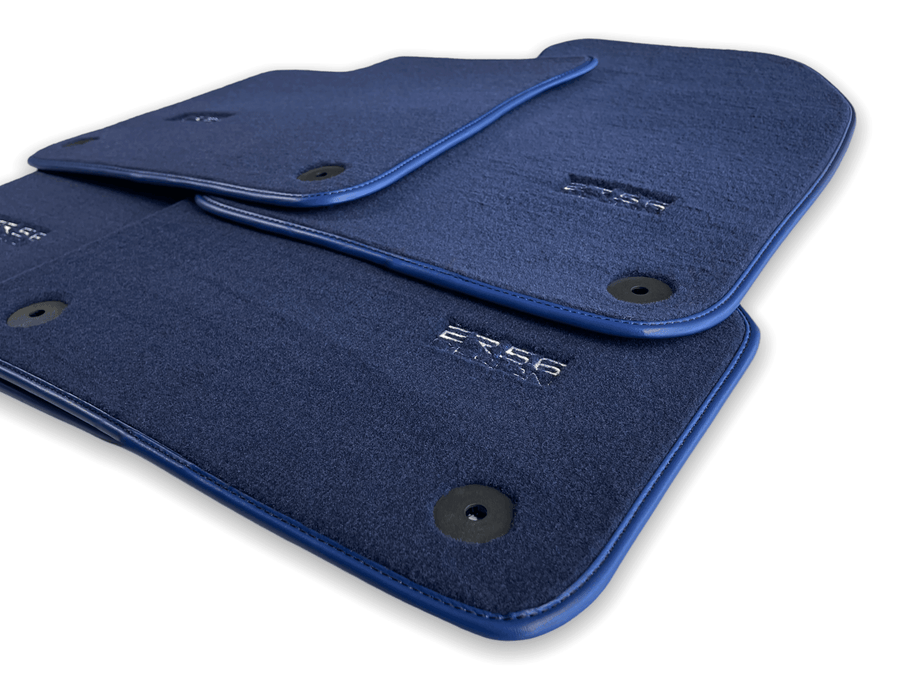 Dark Blue Floor Mats for Audi Q4 E-tron Sportback (2021-2024) | ER56 Design - AutoWin
