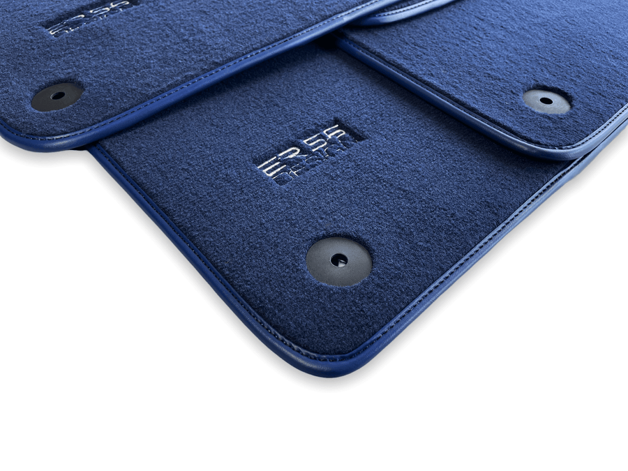 Dark Blue Floor Mats for Audi Q4 E-tron Sportback (2021-2024) | ER56 Design - AutoWin